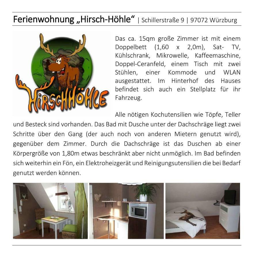 Hirschhoehle Würzburg Kültér fotó
